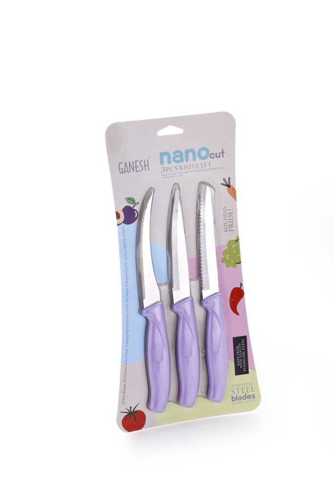 NanoCut 3pcs Knife Set