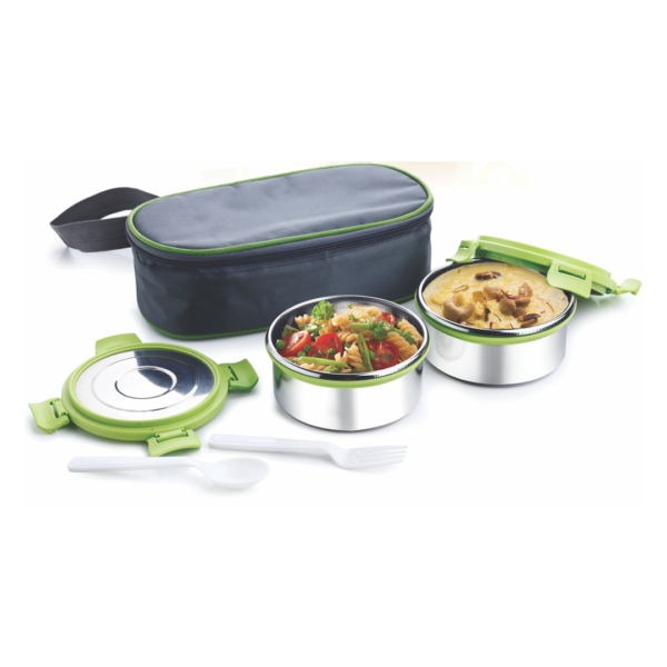 Sigma Twin Stainless Steel Lunch Box