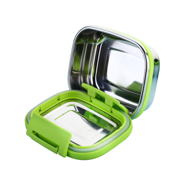 Image of Clip and Lock stainless steel lunch box