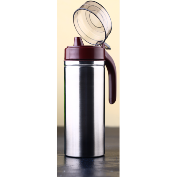 Stainless steel handy oil pourer image